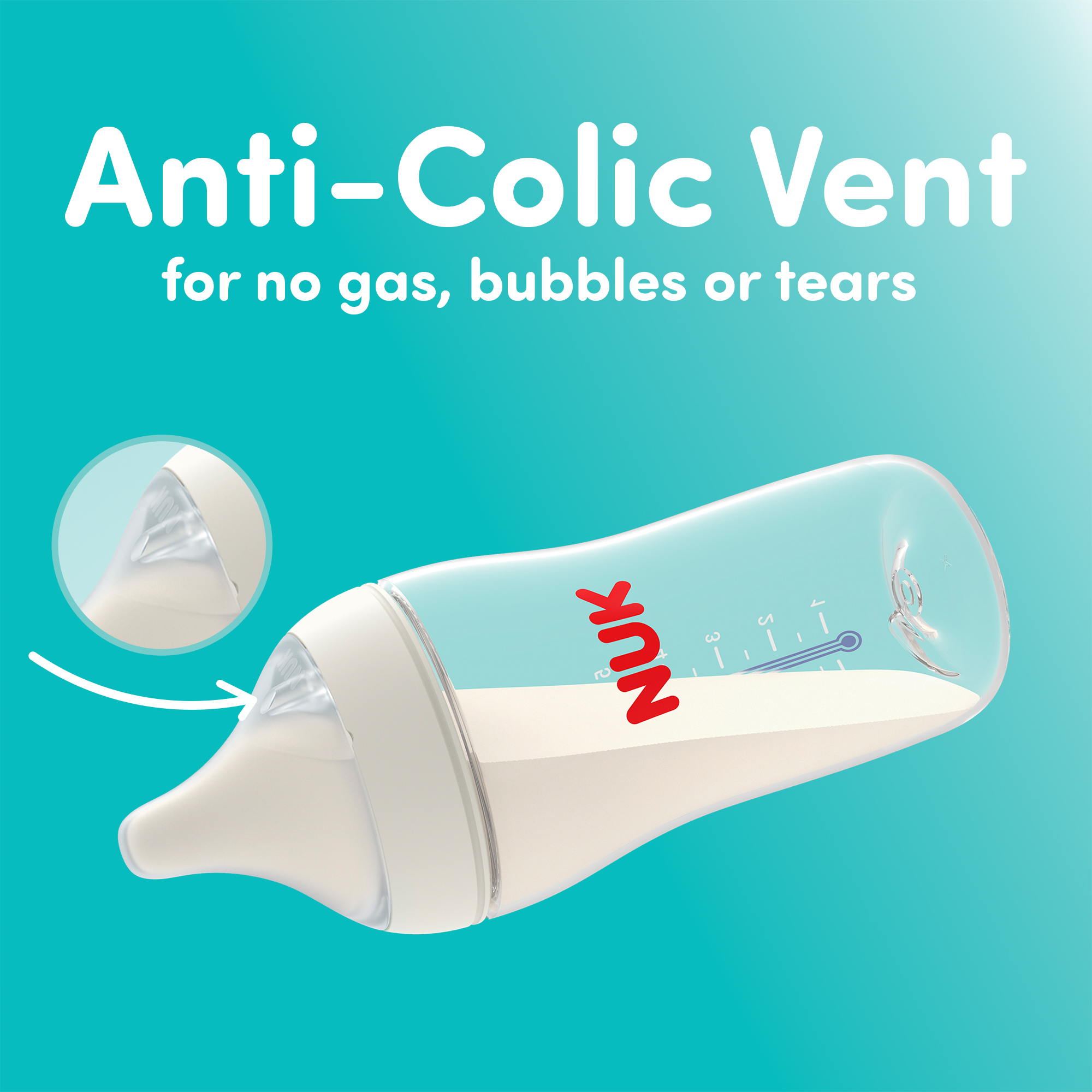 No.3 NMN Perfect Conques 60ml 2本セット NUK® Perfect Match™ Natural + Anti-Colic Bottle Gift Set, 7 Pieces