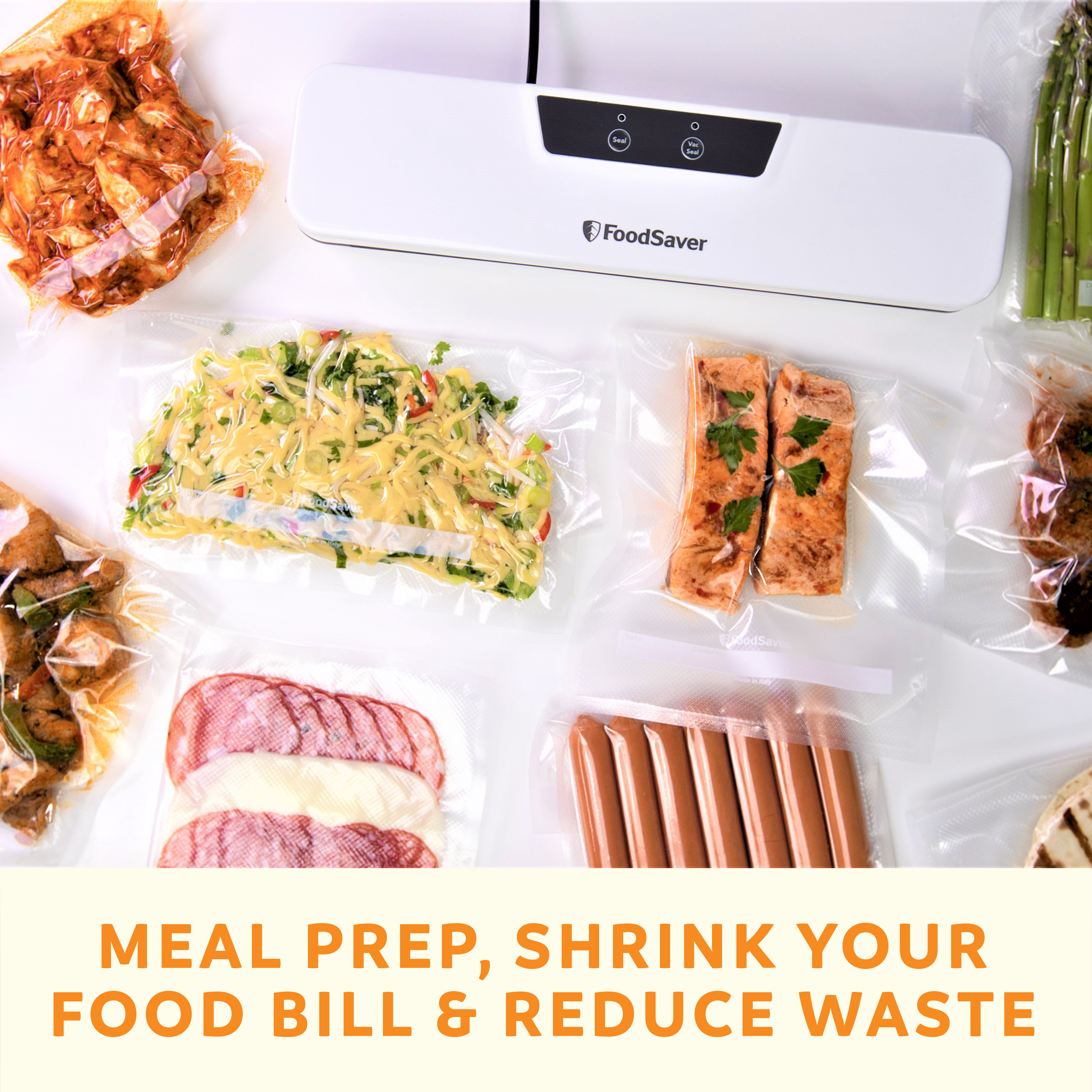 FoodSaver® Everyday Vacuum Sealer with Precut Bags | Foodsaver