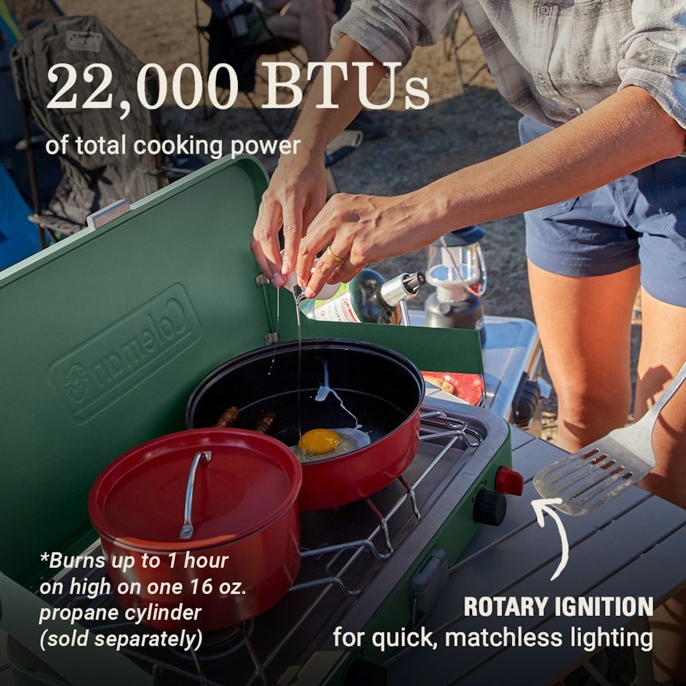 Cascade™ 222 2-Burner Camping Stove | Coleman