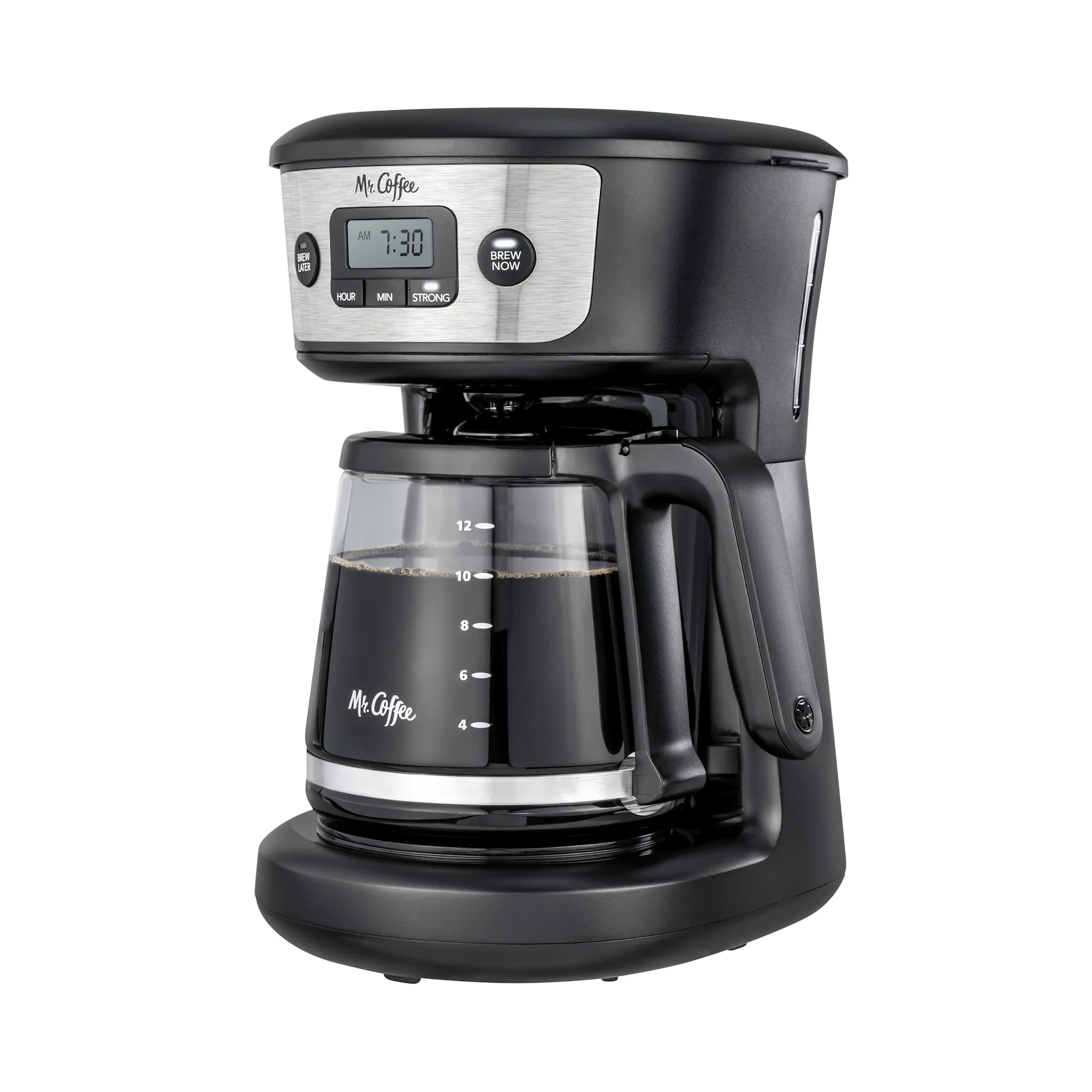Mr. Coffee® 12-Cup Programmable Coffeemaker with Strong Brew 