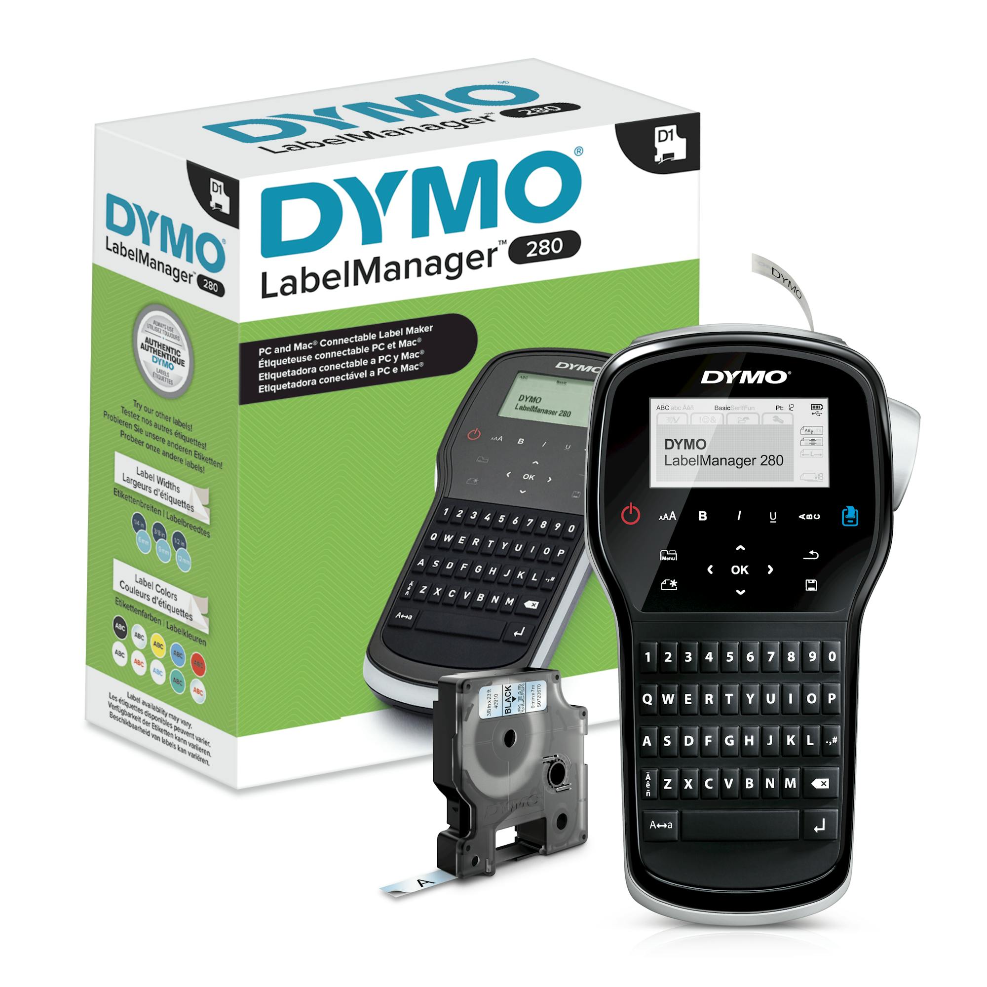 DYMO LabelManager 280 Rechargeable Portable Label Maker | Dymo