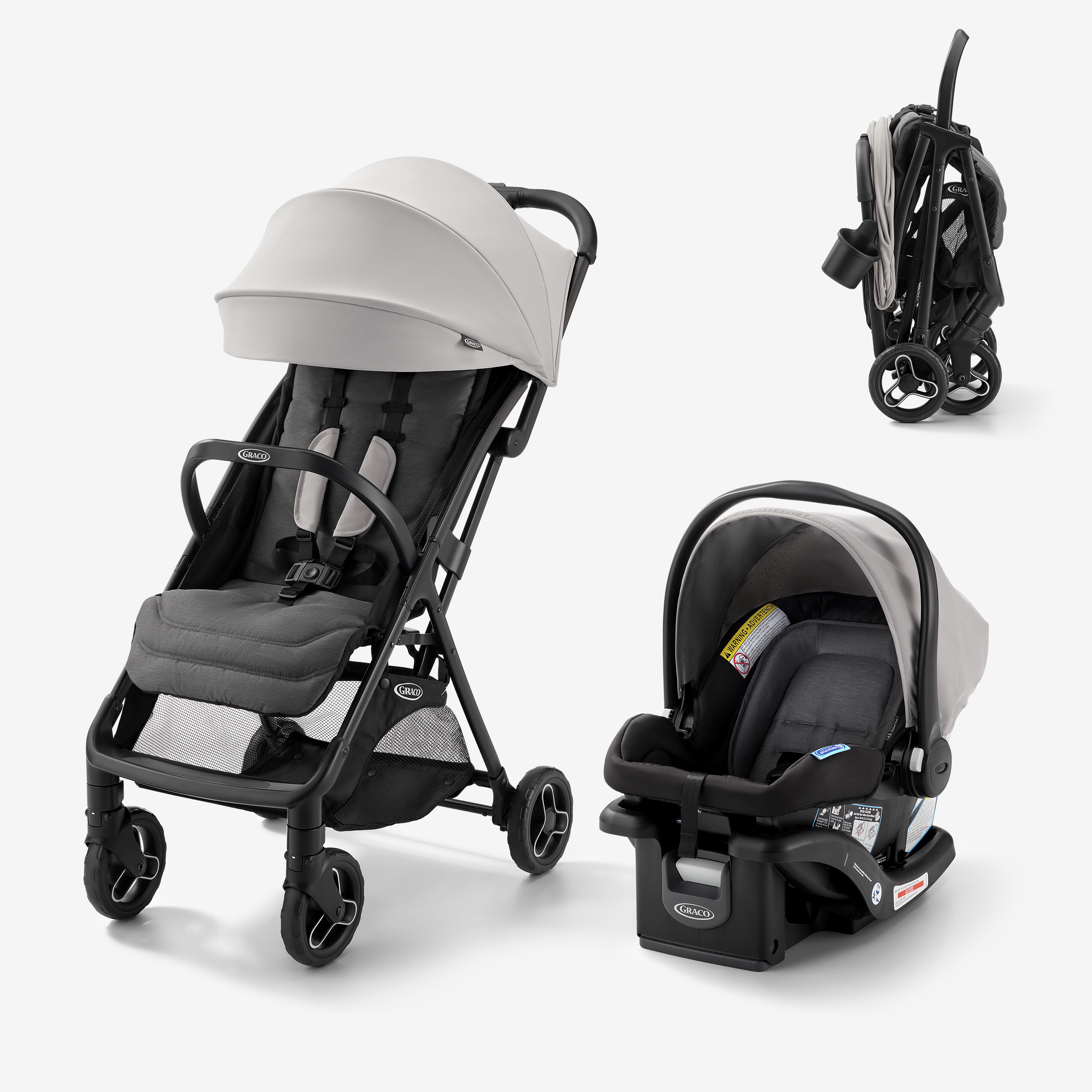 Compact stroller travel system on sale