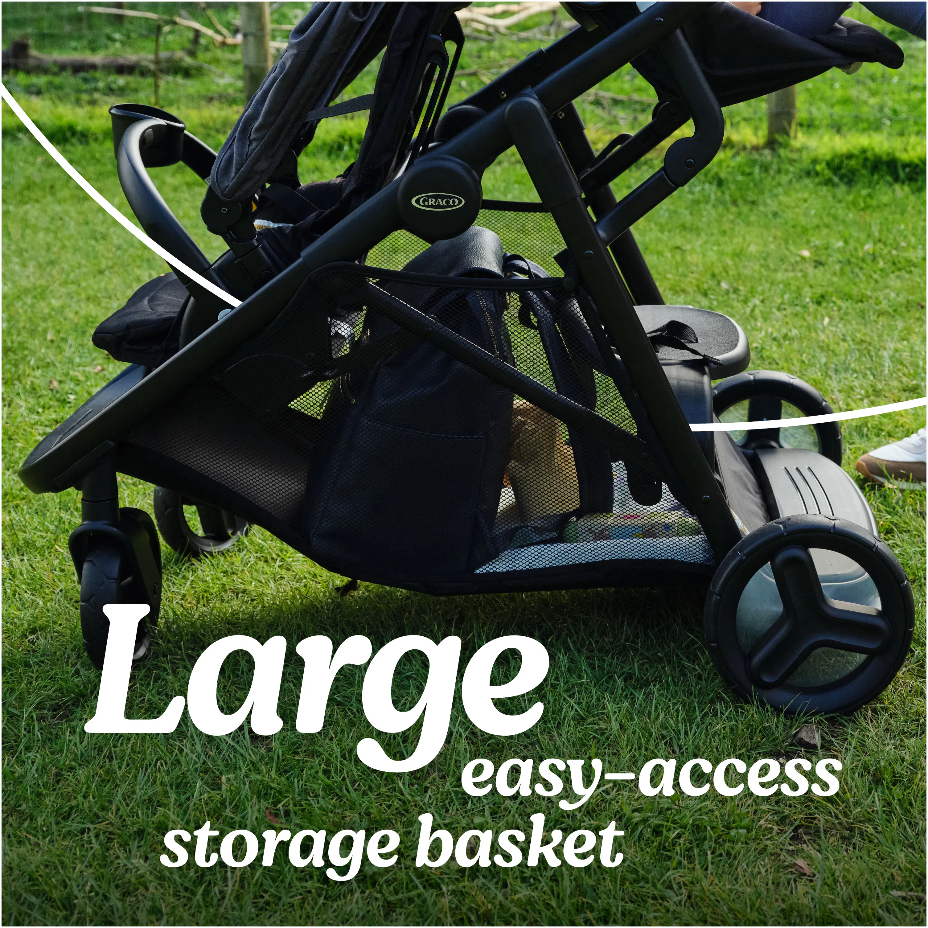 Graco - Ready2Grow 2.0 LX Double Stroller, Clark