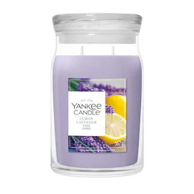 Lemon Lavender Kerze