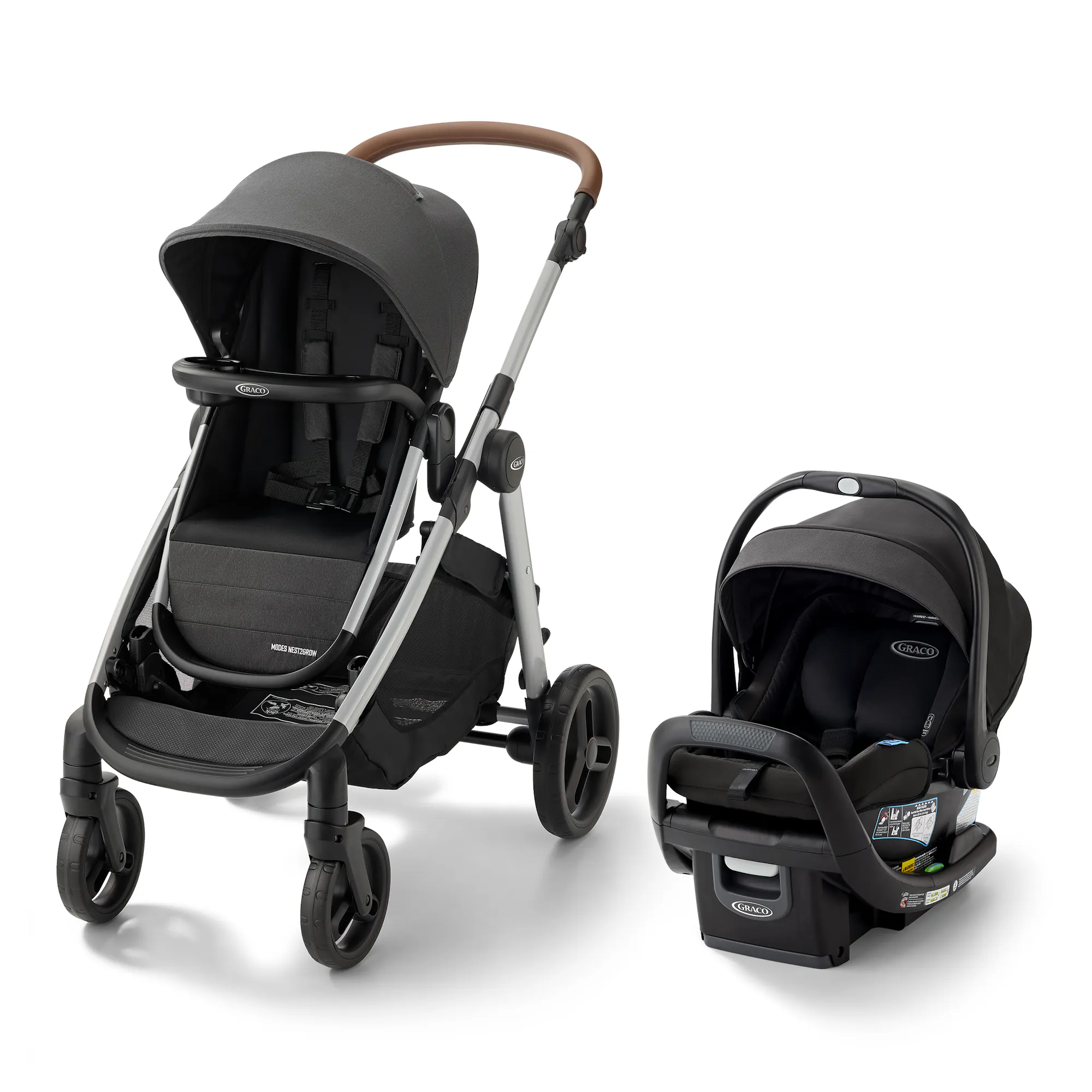 Snugride Graco Aire3 Car Seat Modes Nest2Grow DLX Travel System Graco Baby