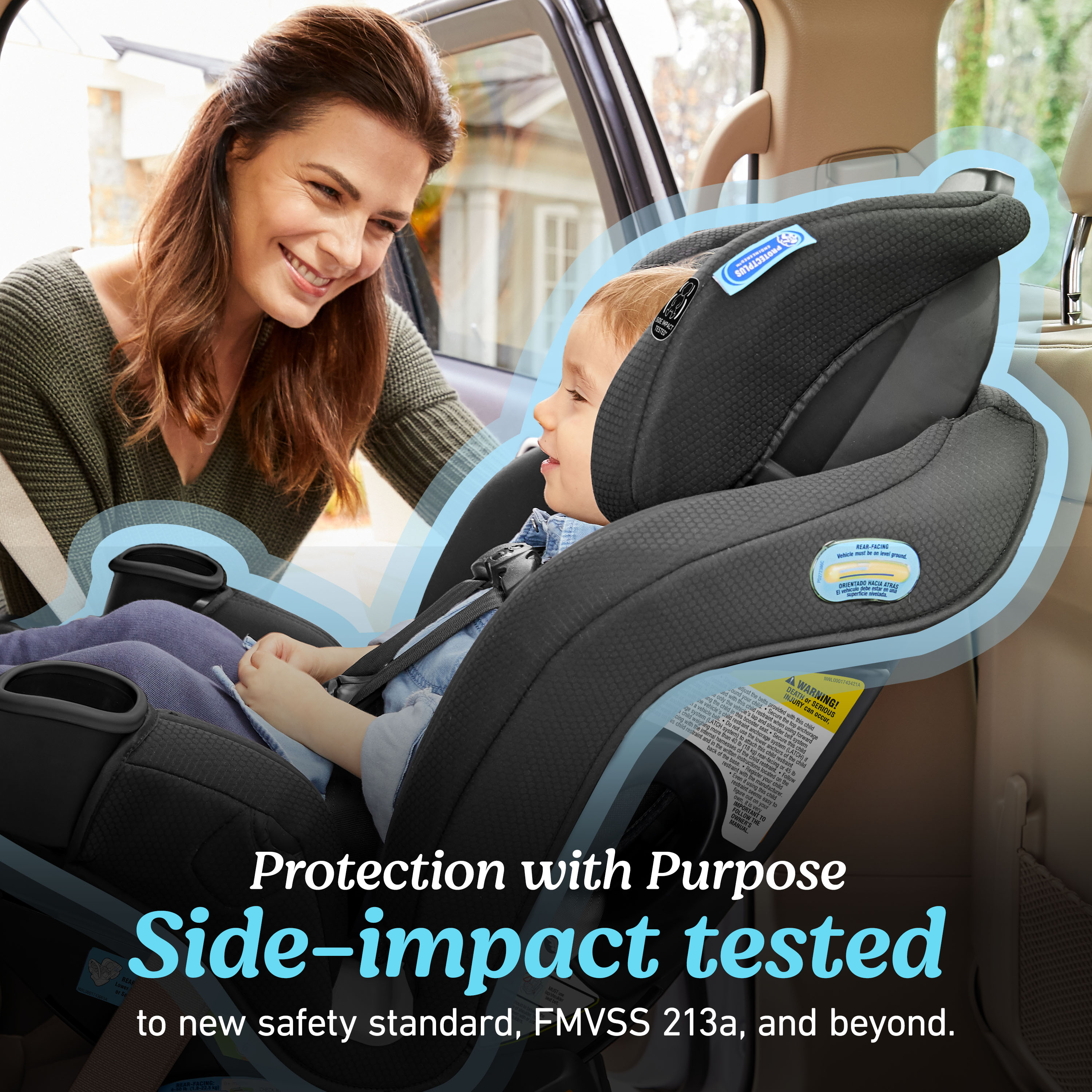 Extend2Fit® 3-in-1 Car Seat featuring Anti-Rebound Bar | Graco Baby