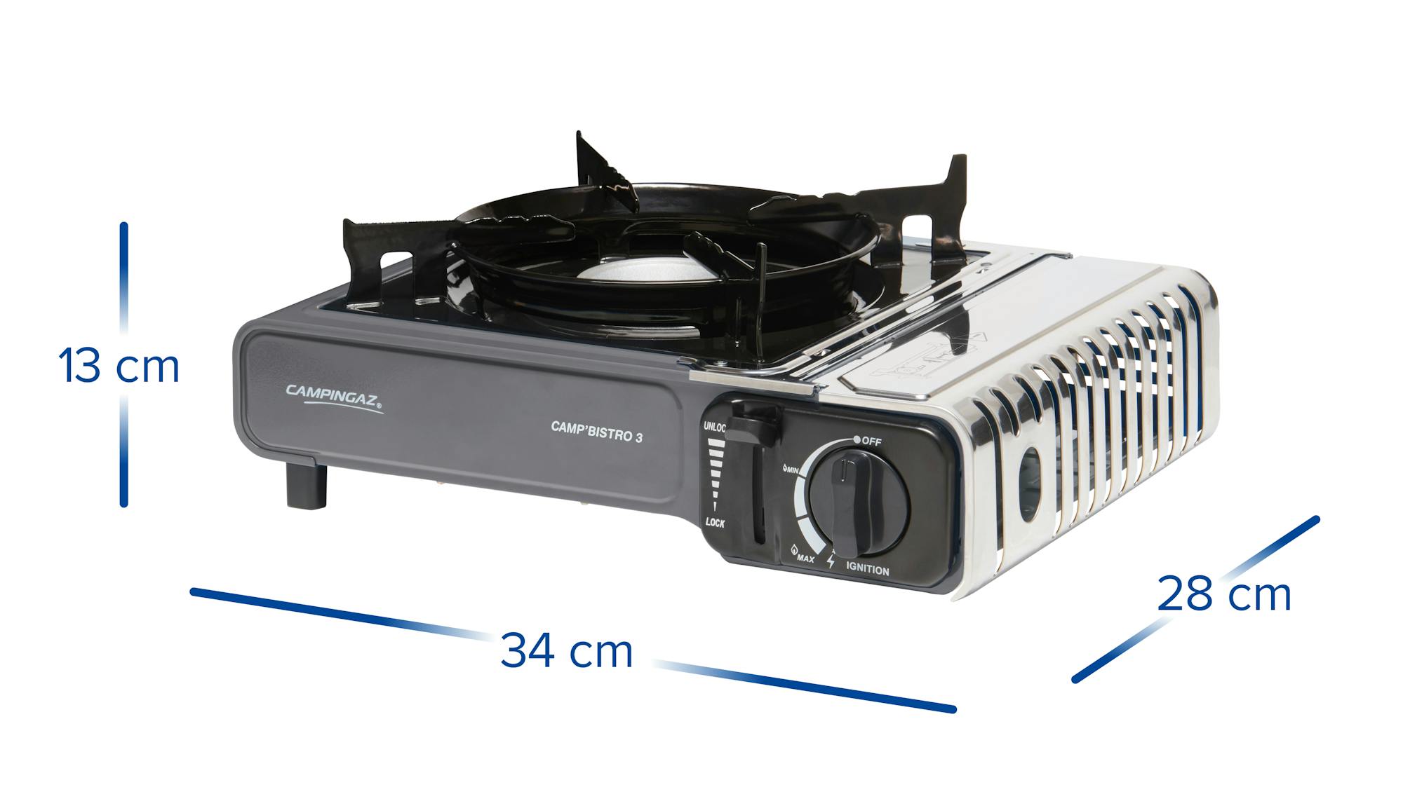 Fornello Da Campeggio Da 280 G, Fornello A Gas Pieghevole Per Esterni, Fornello Da Cucina Portatile Leggero Fornello Da Campeggio Escursionismo Picnic 86140548 - Foto 6