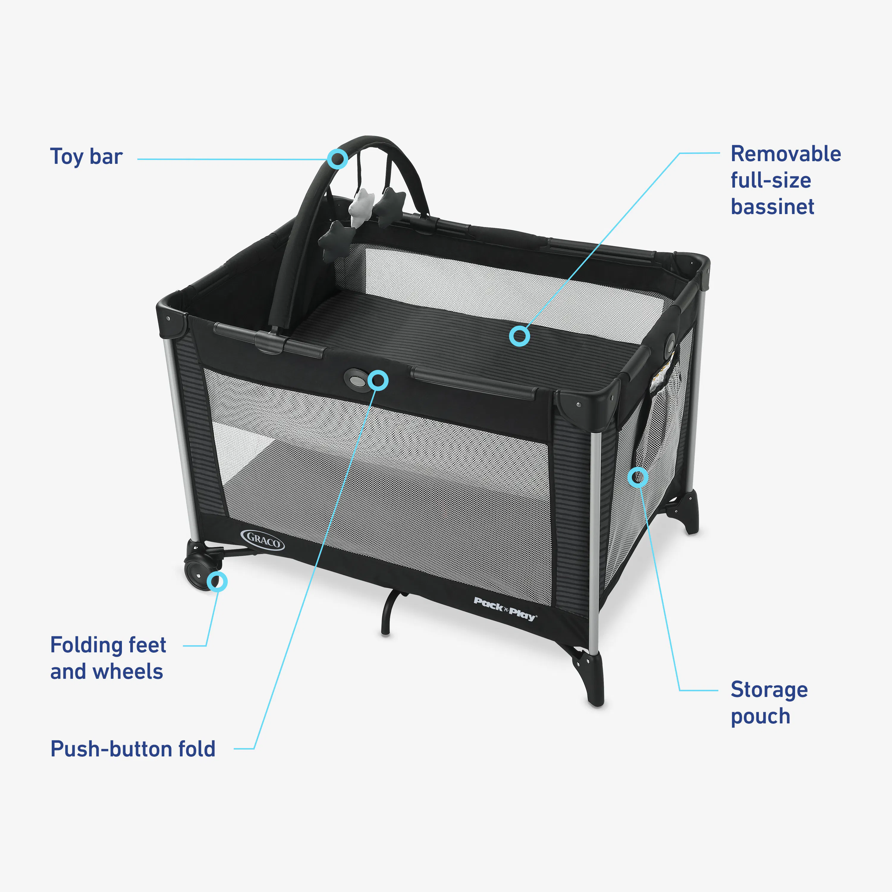 Pack 'n Play® On the Go™ Playard | Graco Baby Pack 'n Play® On the Go™ Playard | Graco Baby