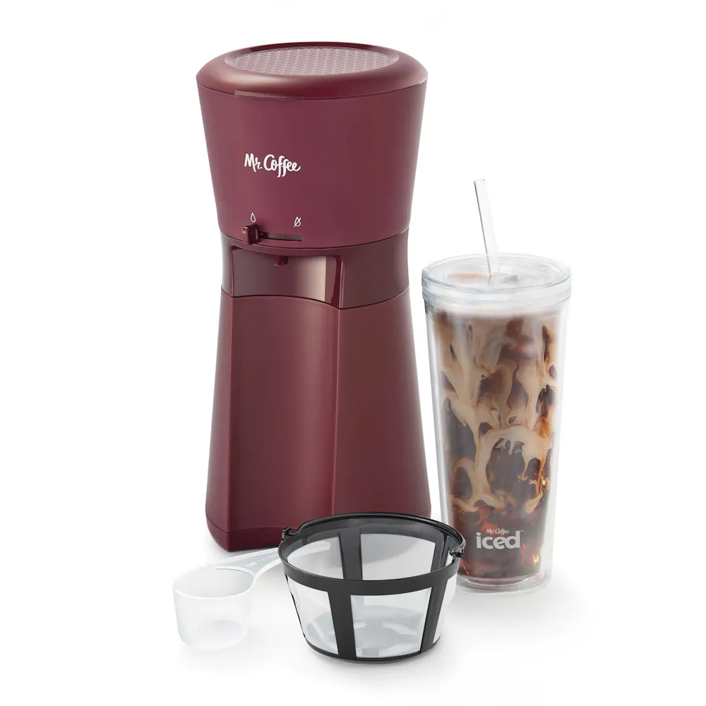 Mr. Coffee® Iced™ Coffee Maker with Reusable Tumbler and Coffee ...