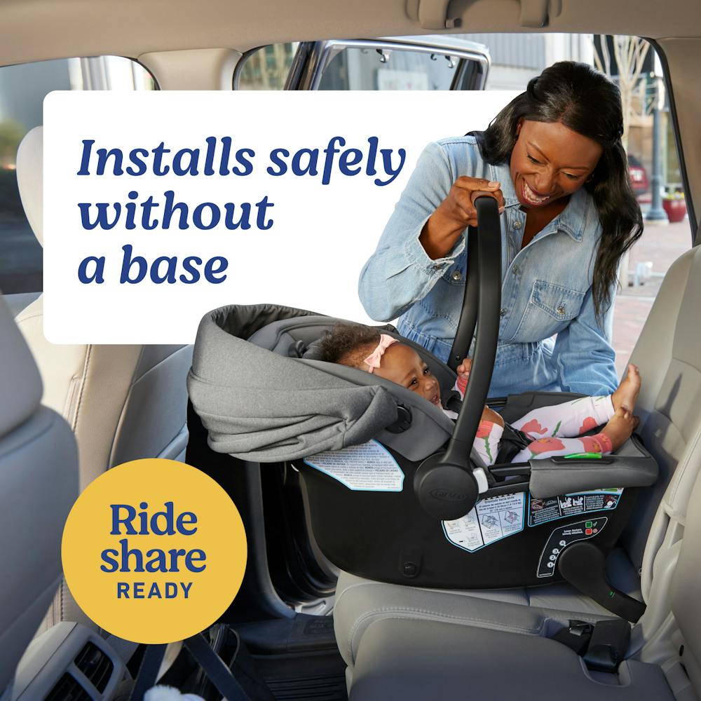 GoMax™ Baseless Infant Car Seat Insta-Install™ Rigid LATCH