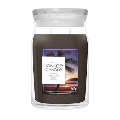 Black Coconut Kerze