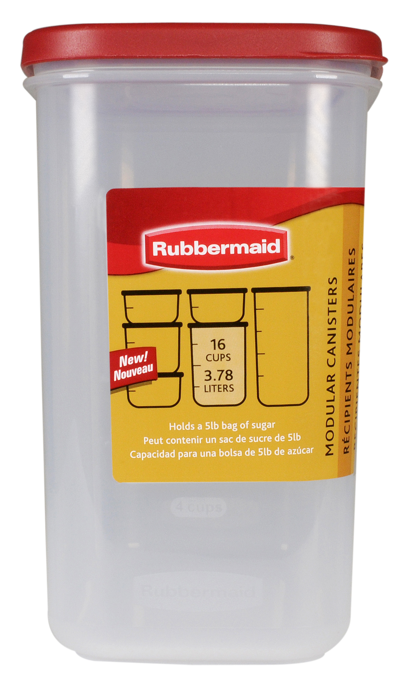 Modular Canisters Food Storage Container Rubbermaid