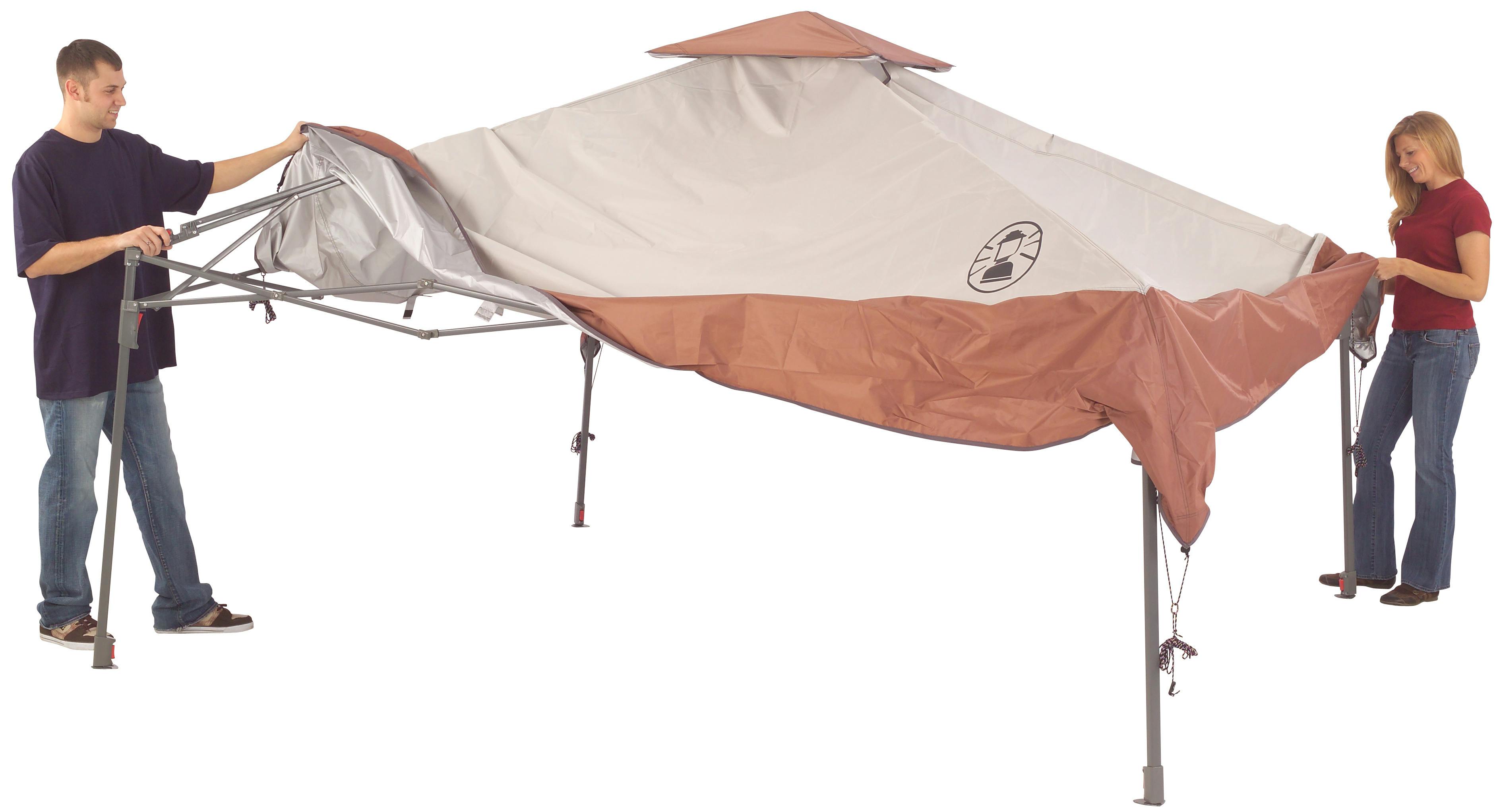 コールマン 396cm × 396cmCOLEMAN 13X13 SHELTER Coleman Instant Light 13x13 Camp Sunshade, Pop-Up, Tailgate