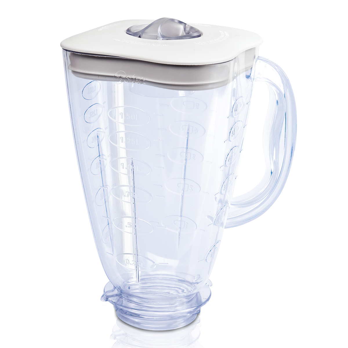 Oster® Blender 6-Cup Plastic Jar White Lid Oster