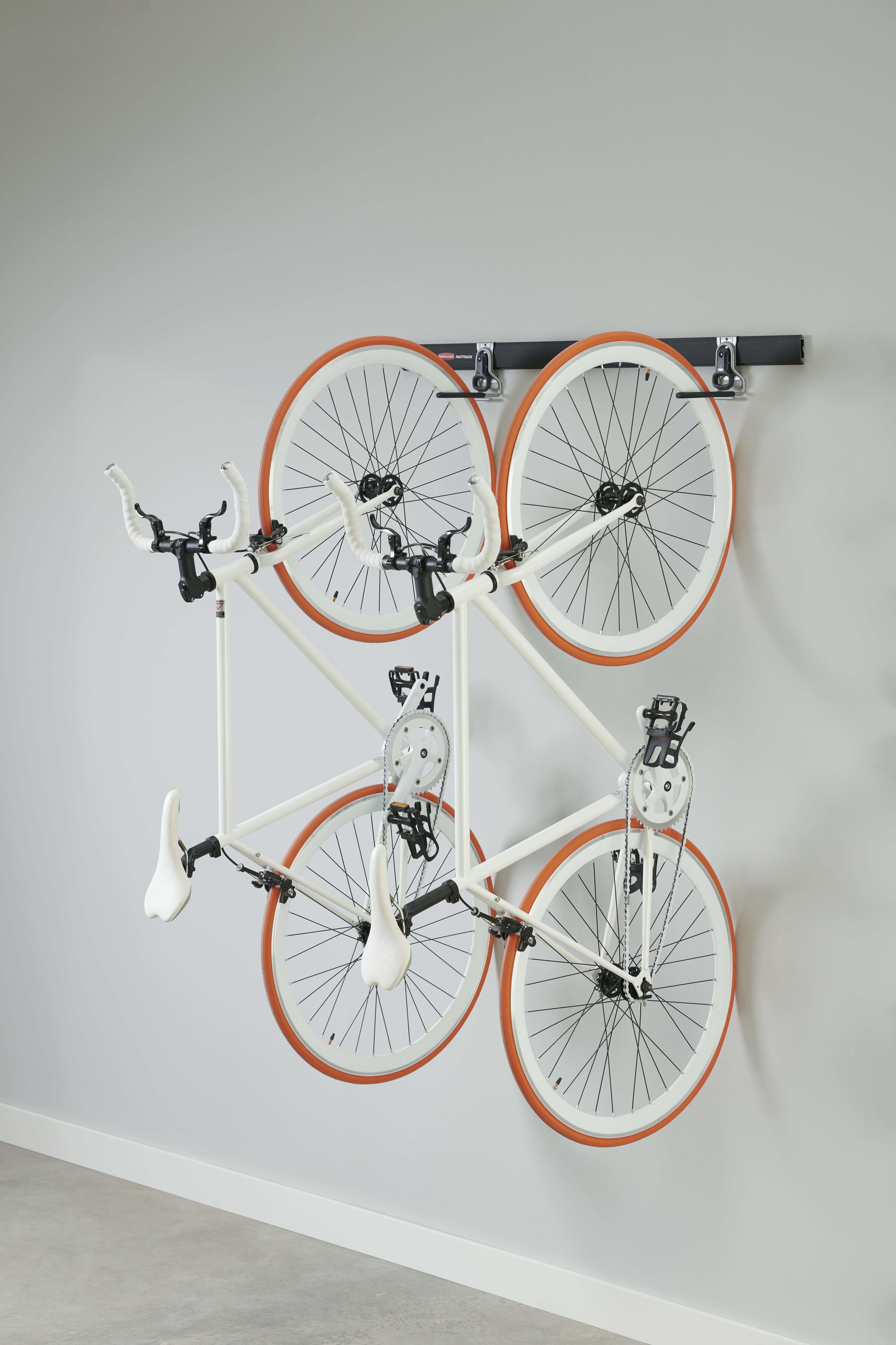 Wall Mounted Fasttrack Bike RubbermaidHeavy Duty Universal