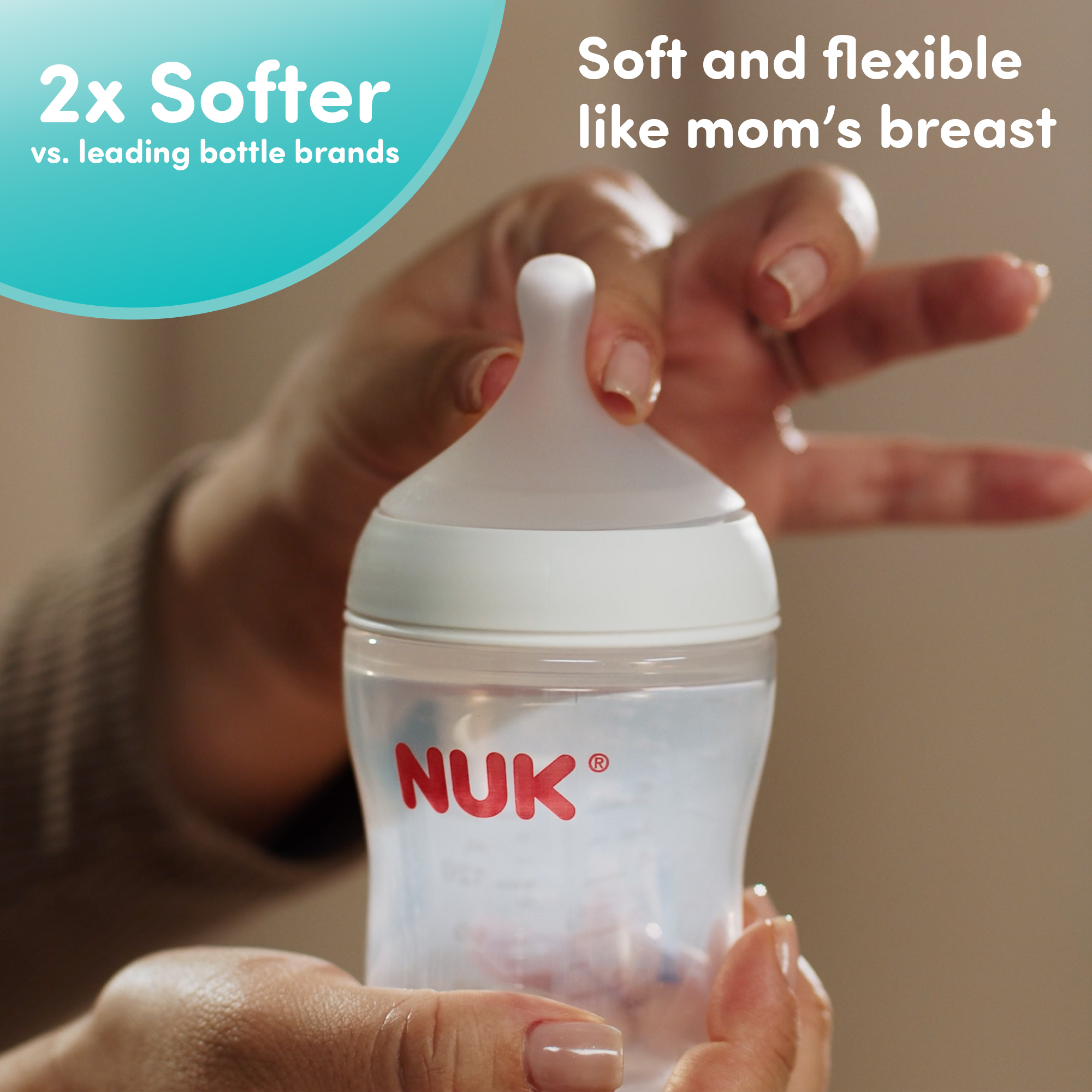 NUK® Perfect Match™ Natural + Anti-Colic Bottle Gift Set, 7 Pieces