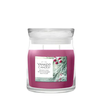 Sparkling Winterberry Kerze