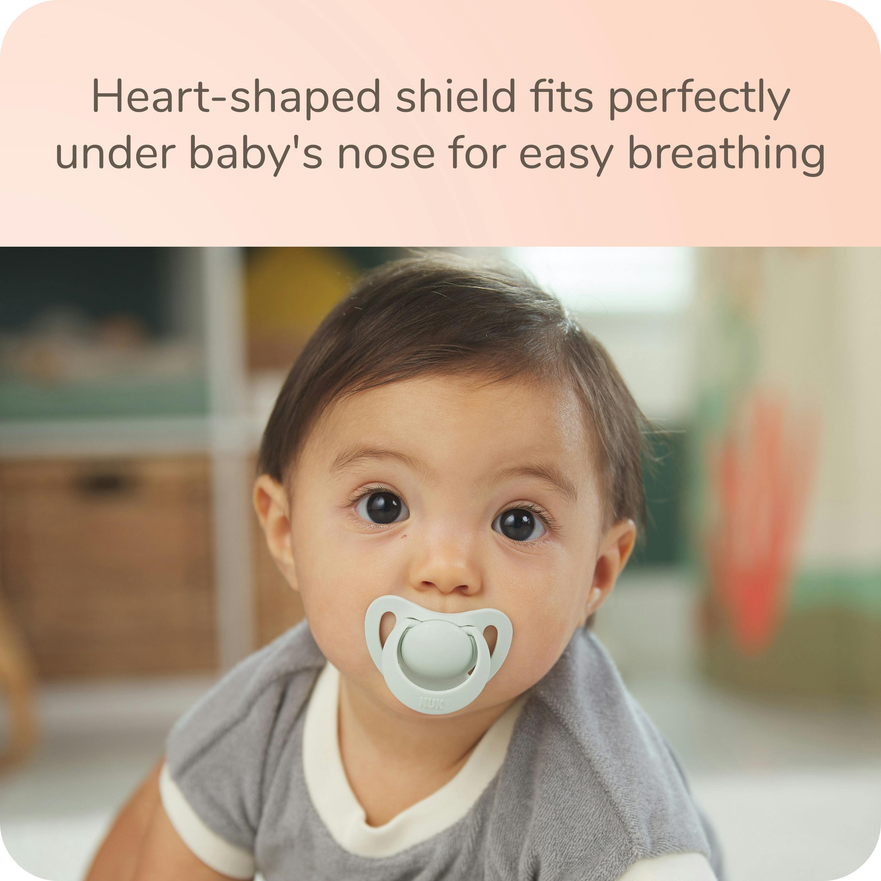 NUK® for Nature™ Orthodontic Pacifiers, 0-6 months | NUK