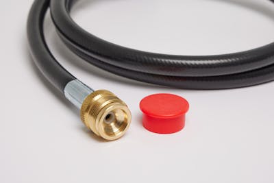 a doubled rubber connector