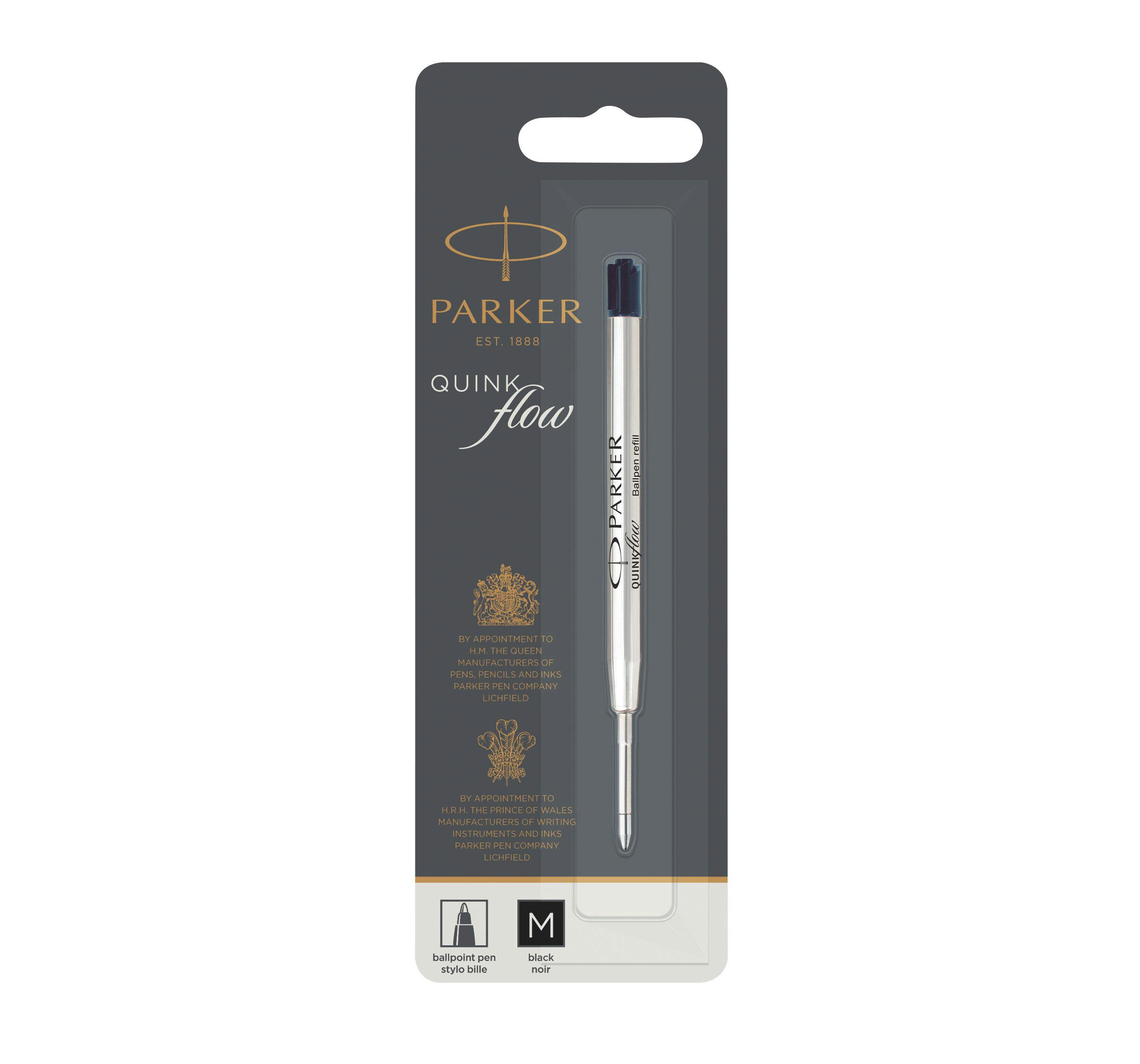 Parker Ballpoint Refill Black Medium