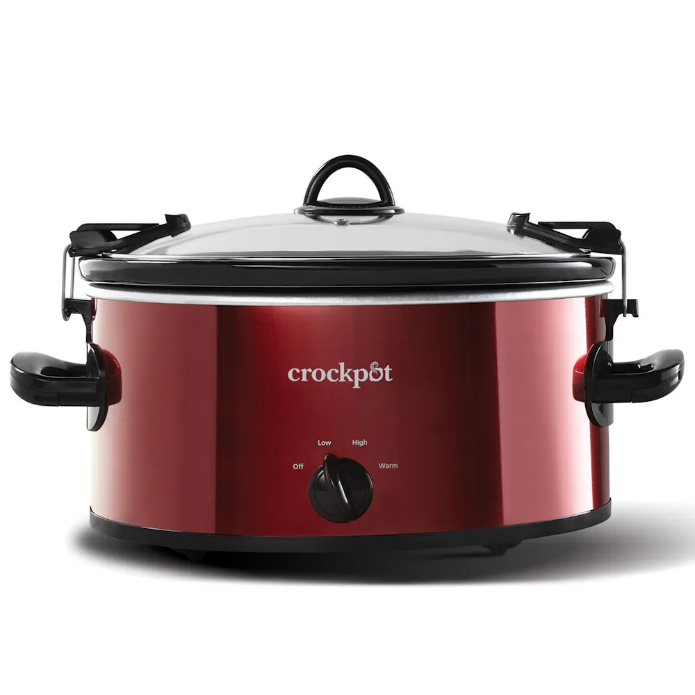 Crock-Pot® Manual 6-Quart Cook & Carry® Slow Cooker, Red | Crock-Pot