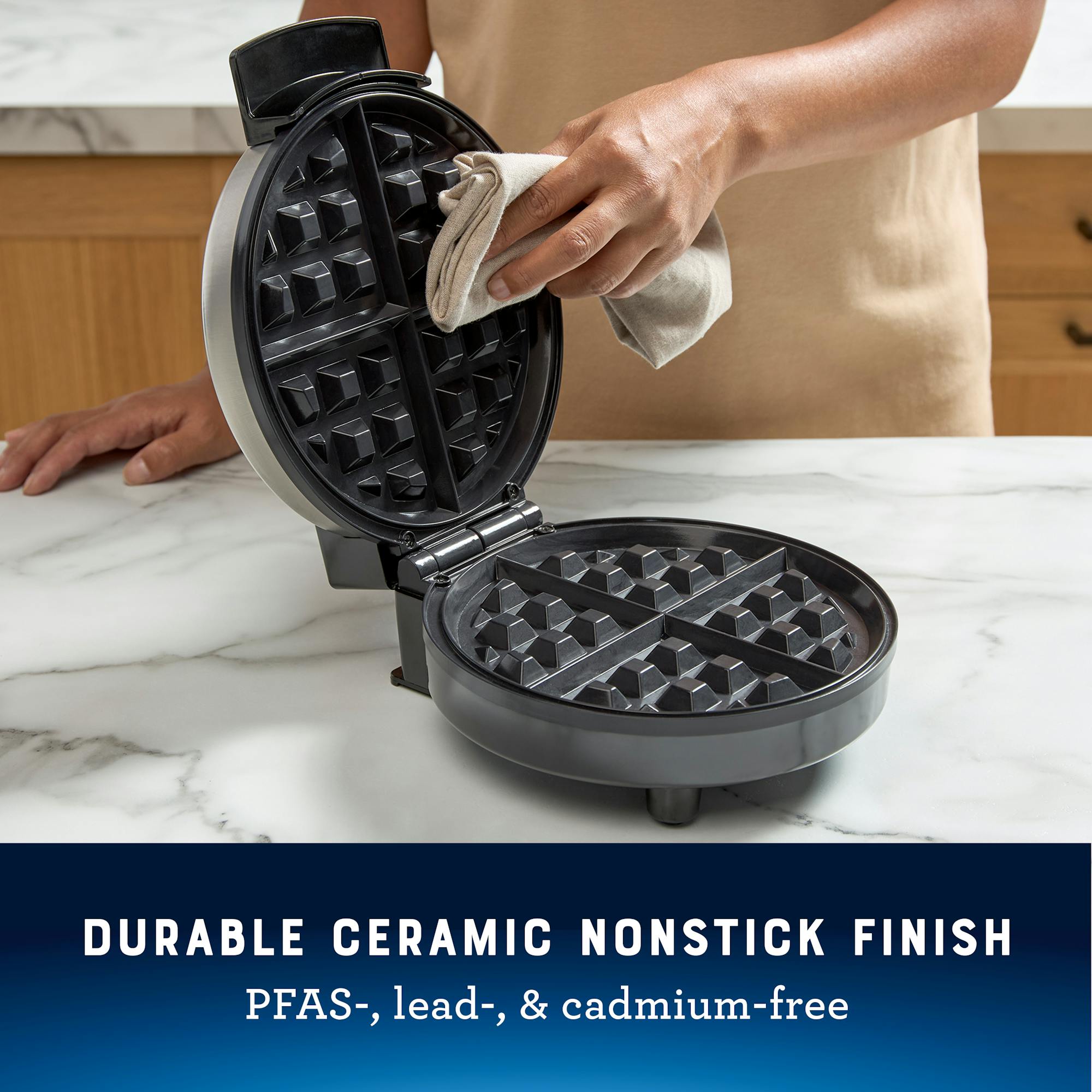 best eco friendly ceramic waffle makers without teflon