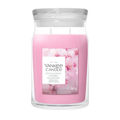 Enchanting Cherry Blossom Candle