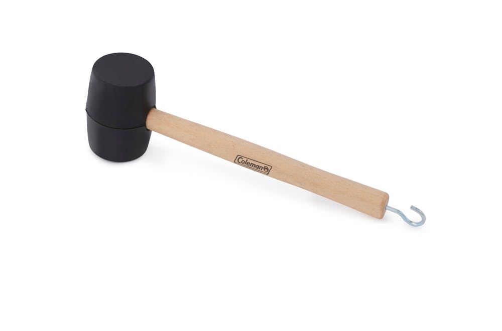 Rubber Mallet with Tent Peg Remover Coleman