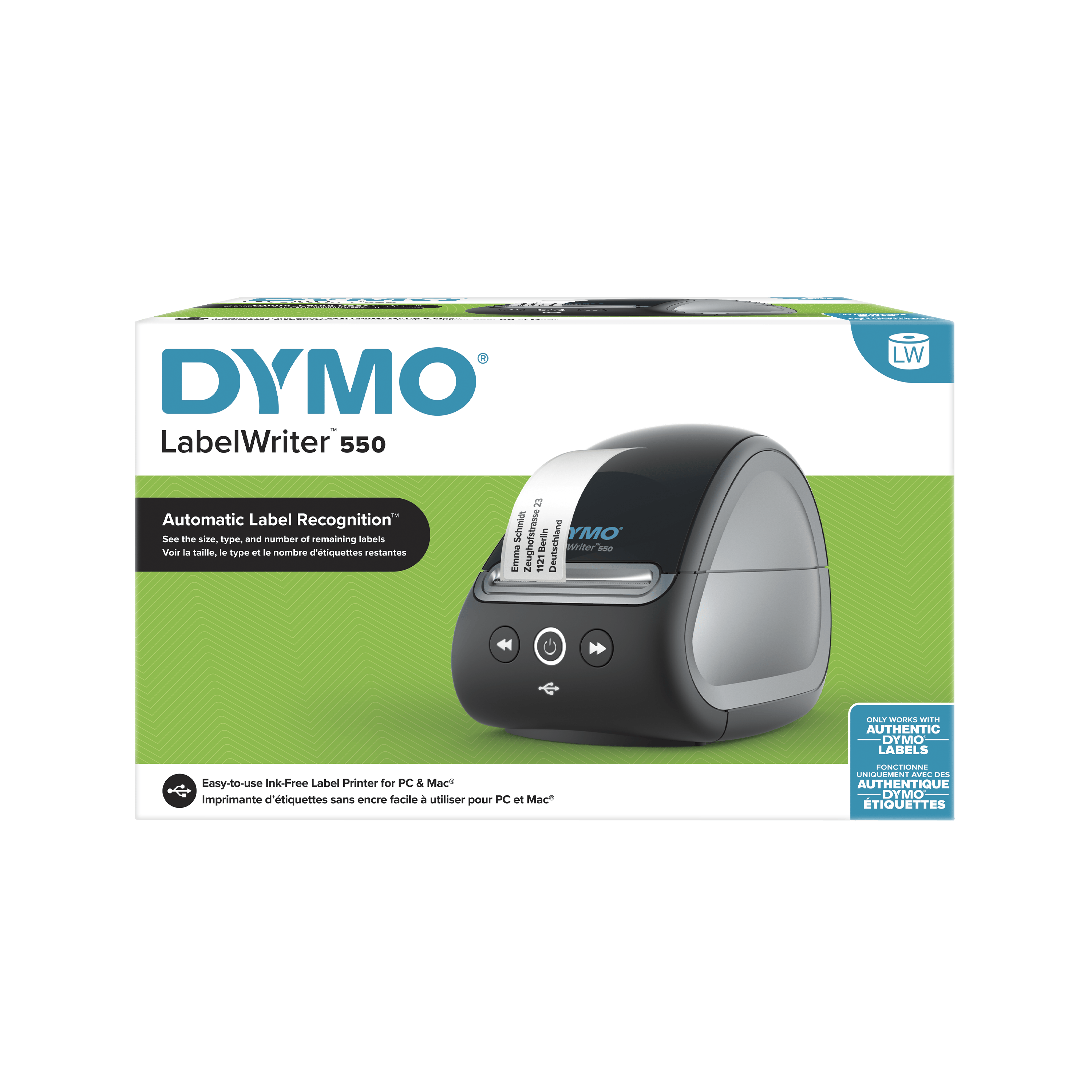 6 Rotoli Etichette Gialle 19x51mm Compatibili DYMO 11355 - Per LabelWriter 450/4XL, 3000 Etichette Di Ritorno - Foto 1