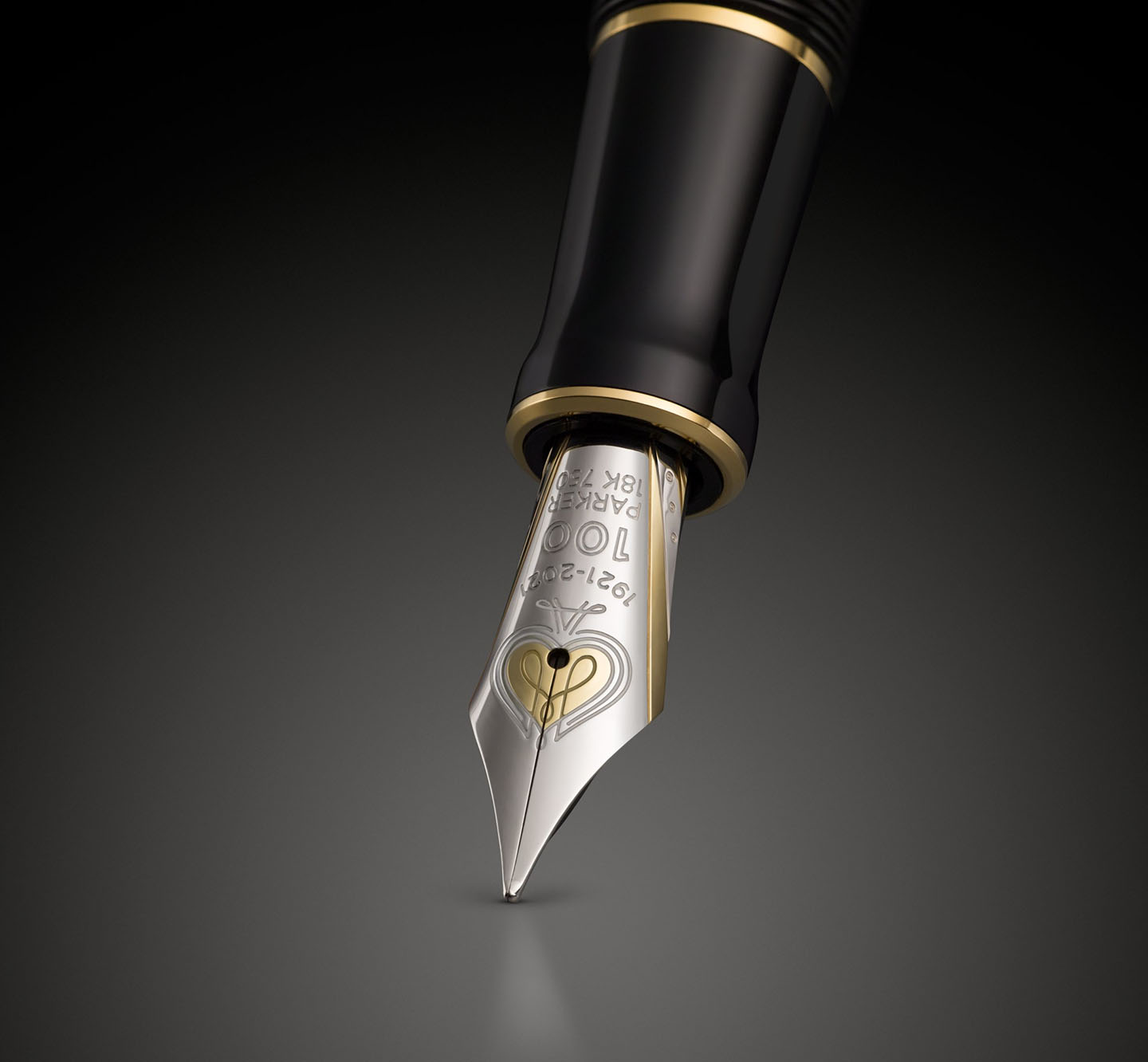 パーカー 万年筆 ペン先18K 750 Parker 高級文房具 とまっ 貴金属