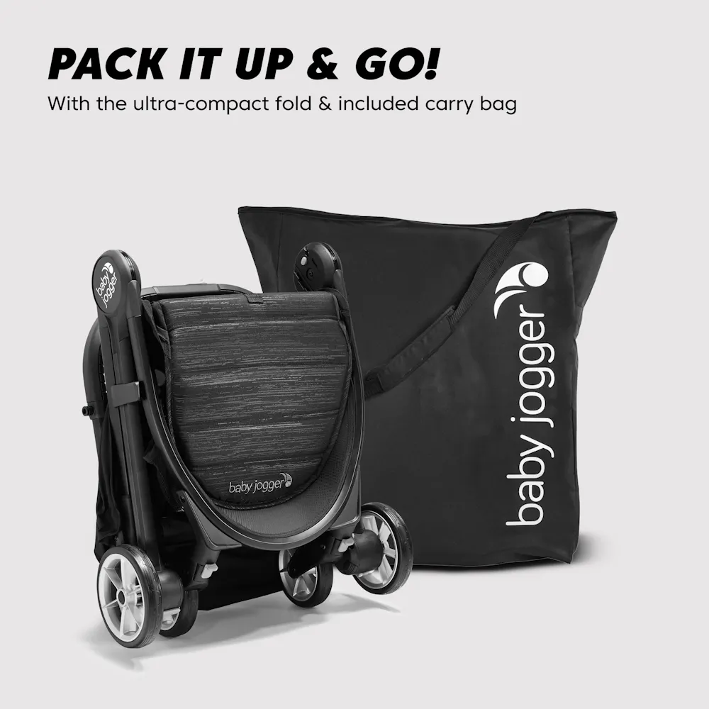 Folded Baby Jogger Strollers Baby Jogger City Tour Ultra-Compact