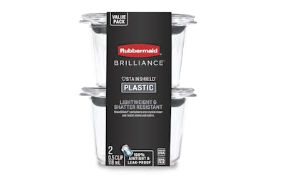 Brilliance™ Small Food Storage Containers, Rectangle