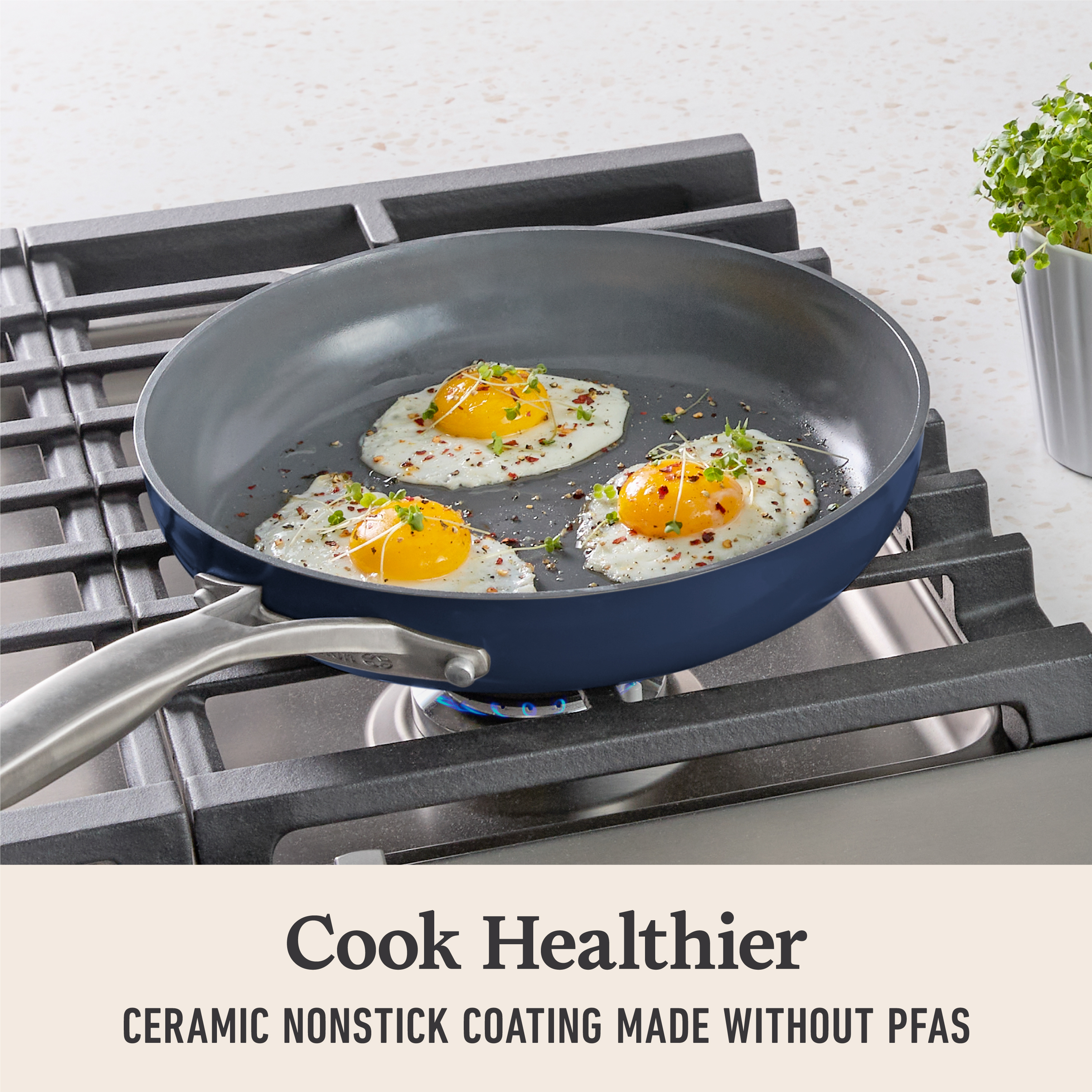 Calphalon Premier Ceramic Nonstick Cookware Set - Thumbnail 5