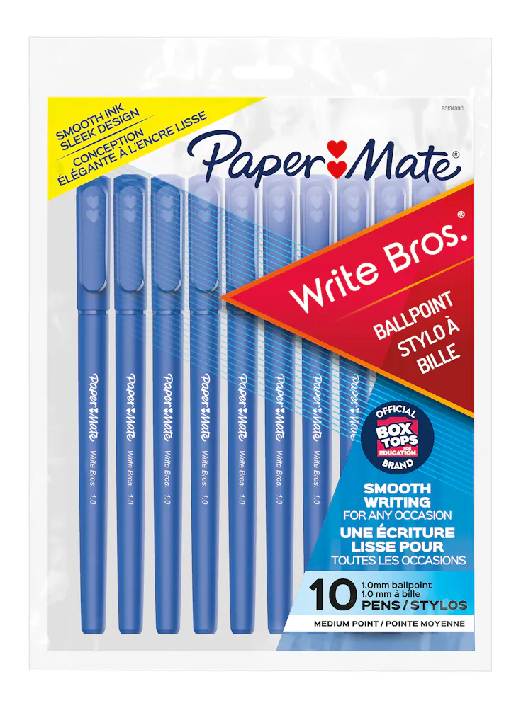 Paper Mate Write Bros. Ballpoint Pens, Medium Point (1.0mm) | Paper Mate AU