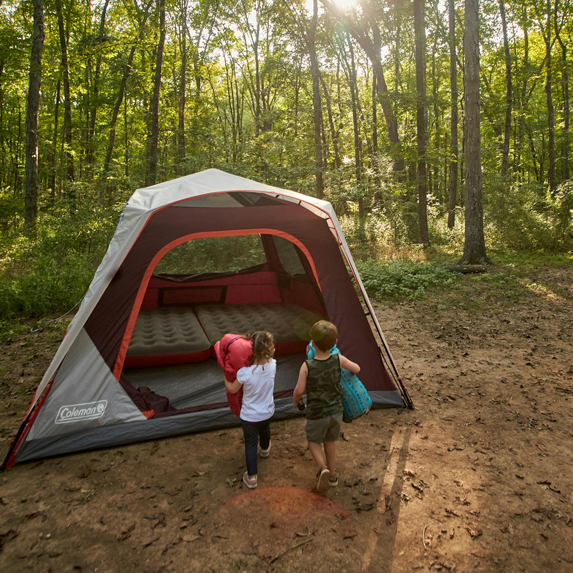 Skylodge™ 10-Person Instant Camping Tent, Blackberry | Coleman