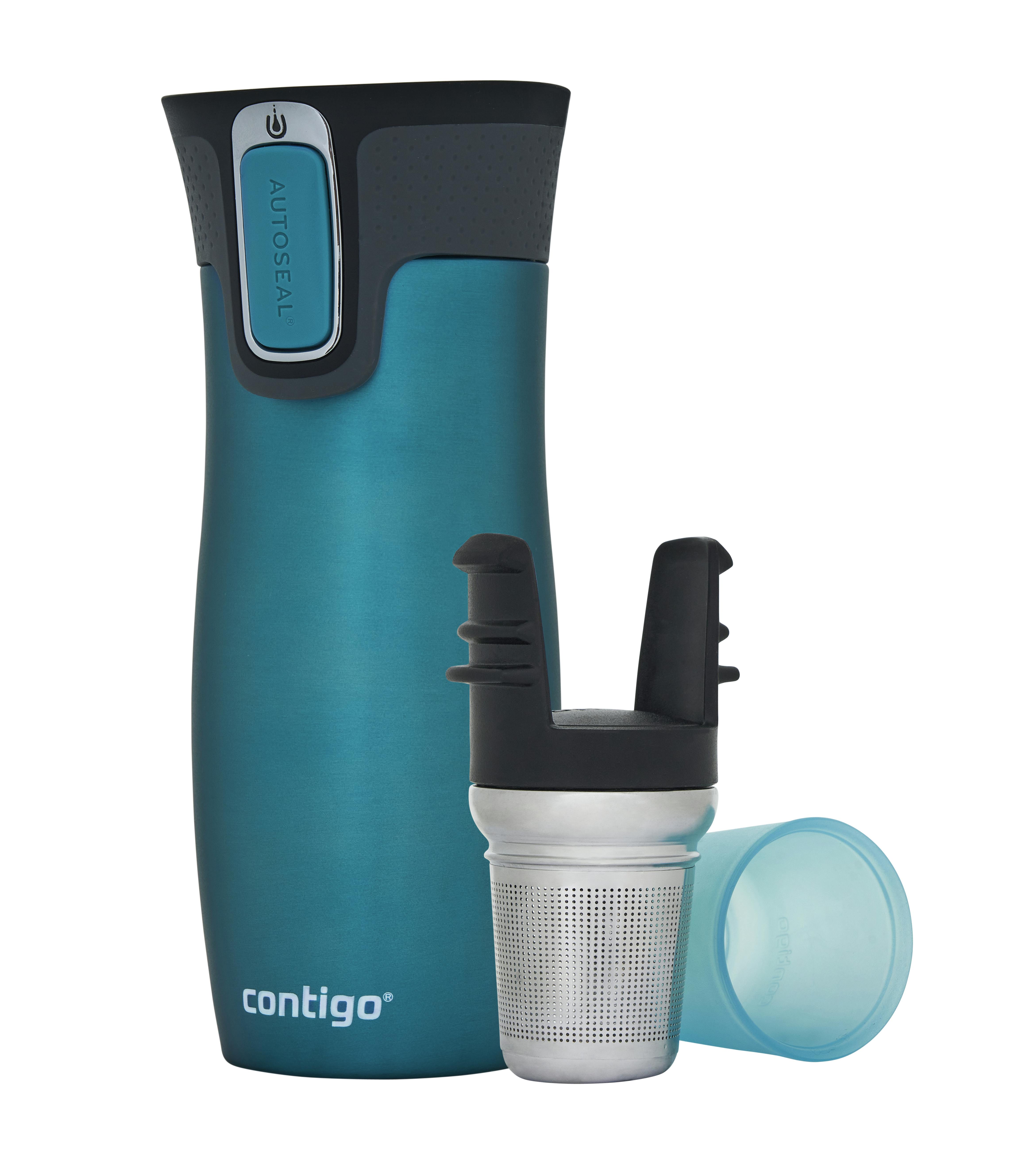 Vaso Térmico Contigo West Loop Color Stainless Steel 709mL - Foto 3