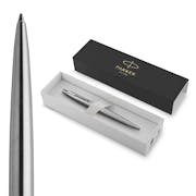 24ct Gold Plated Metal Parker Frontier Ball Point Writing Pen Gift Tin store Ink 24k