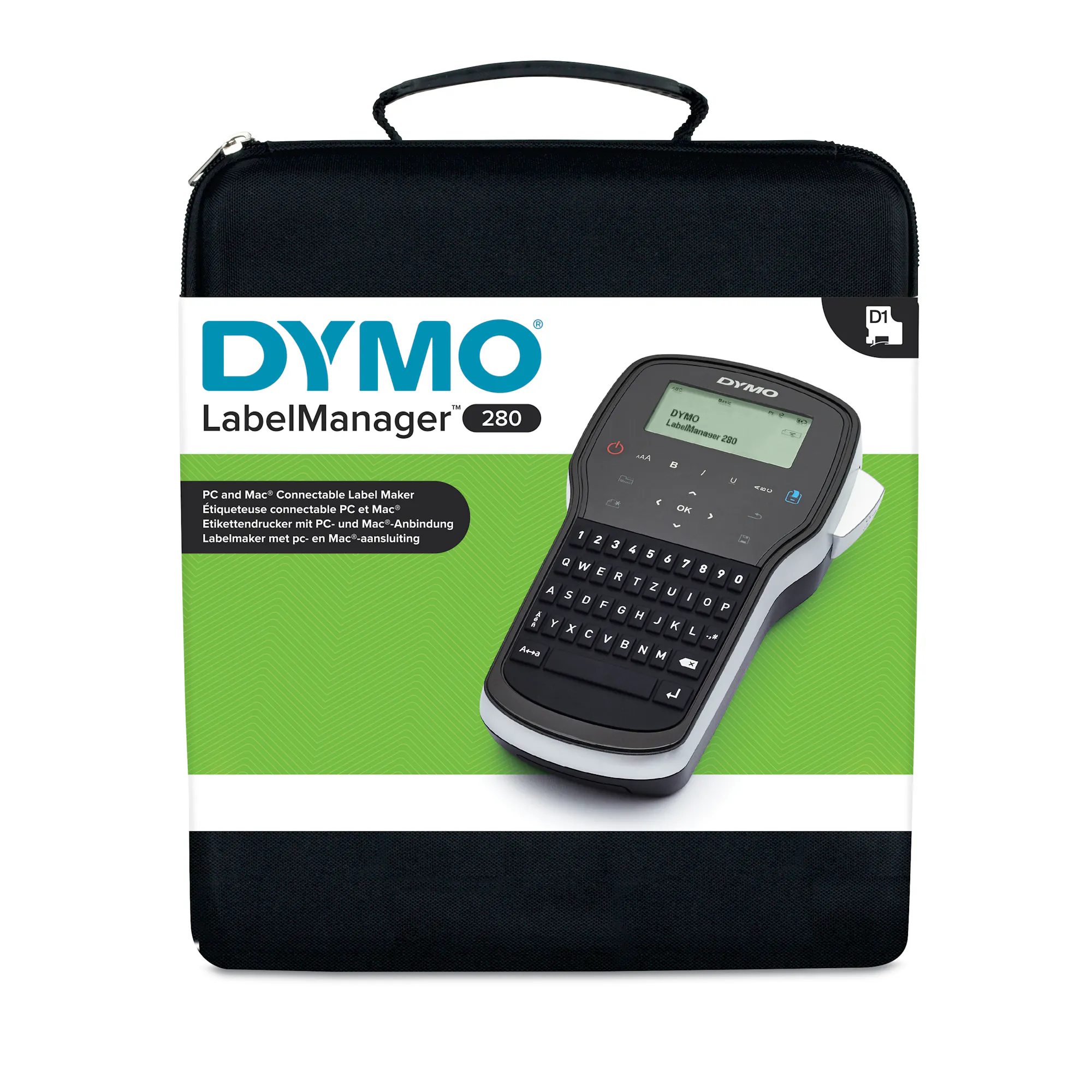 DYMO® LabelManger™ 280 Beschriftungsgerät, QWERTZ-Tastatur, im 