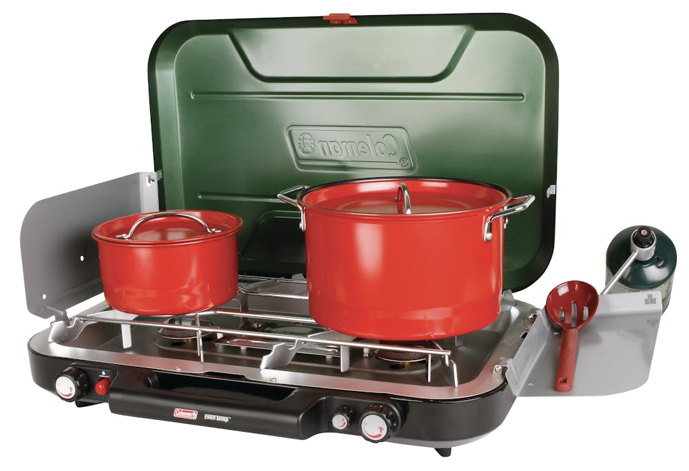 Even-Temp™ Propane Gas Camping Stove, 3-Burner | Coleman