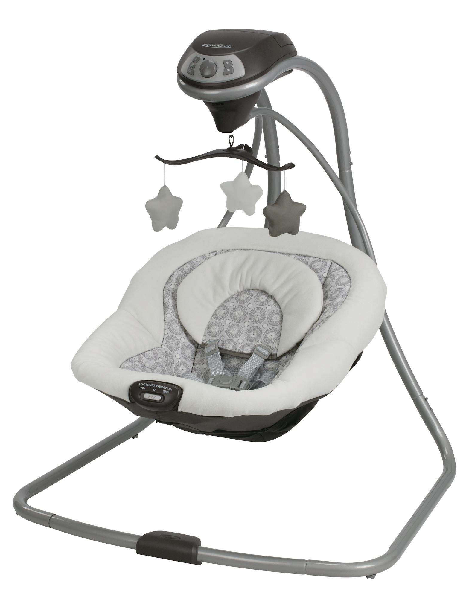 Graco baby swing pink deals