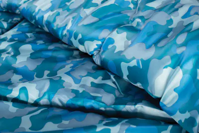 Kids Camo™ 45°F Youth Sleeping Bag, Blue Camo | Coleman