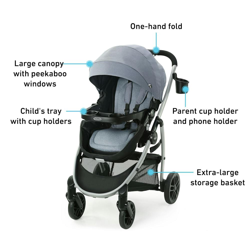 Graco stroller bassinet attachment online