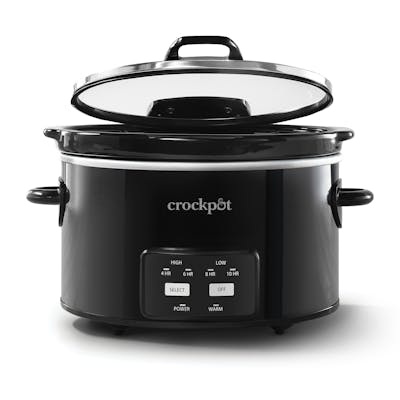 Crock-Pot® One Touch Control 4.5-Quart Lift & Serve Hinged Lid Slow Cooker