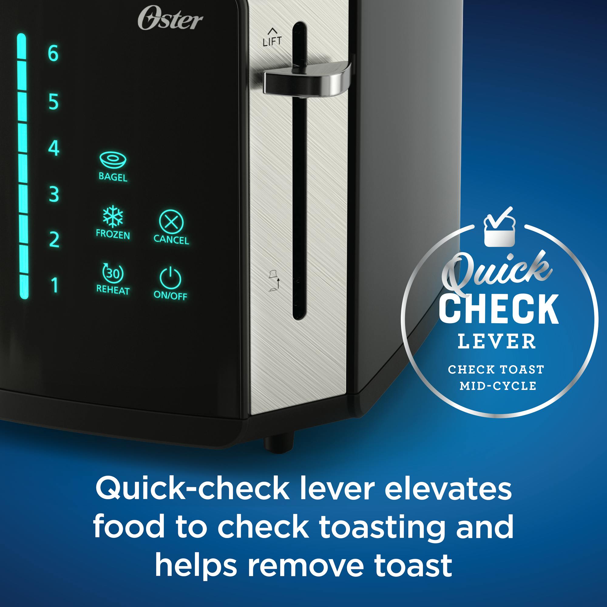 Oster 2 Slice Toaster With Extra Wide Slots