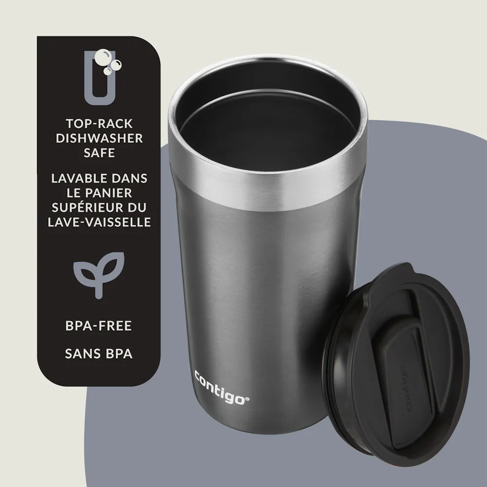 10 ounce coffee cups Black Stainless Steel Camp Mug 300ml