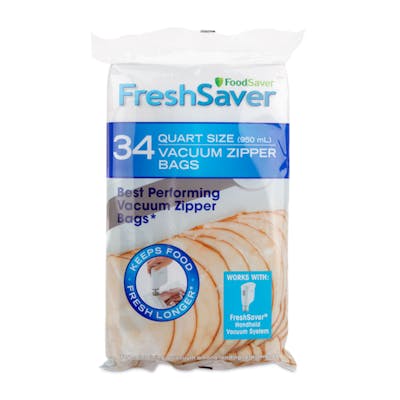 Foodsaver vacuum zipper bags sale