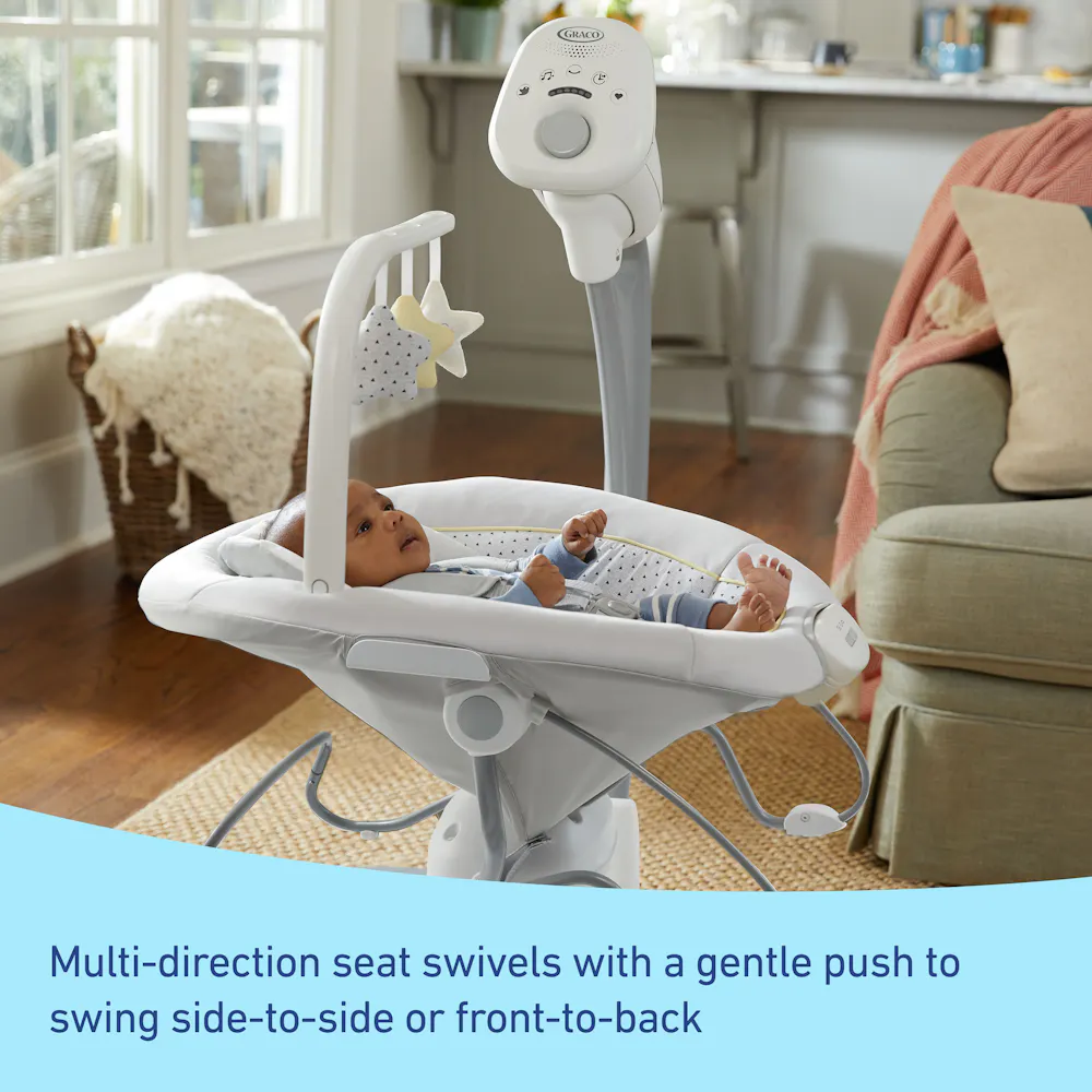 Sway2Me™ Swing with Portable Bouncer | Graco Baby Sway2Me™ Swing with Portable Bouncer | Graco Baby