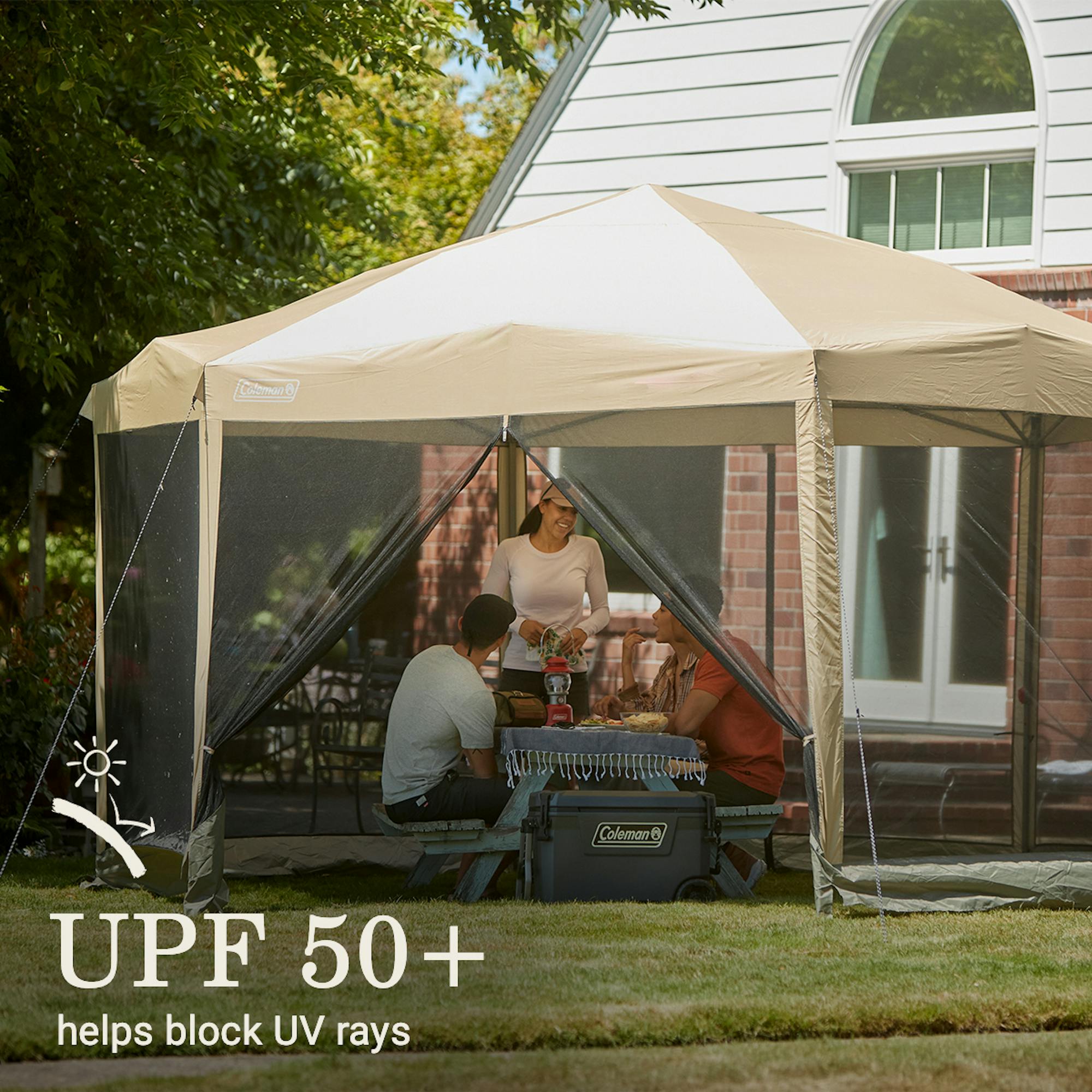 Back Home™ 15 x 13 ft. Screen Canopy Tent | Coleman CA