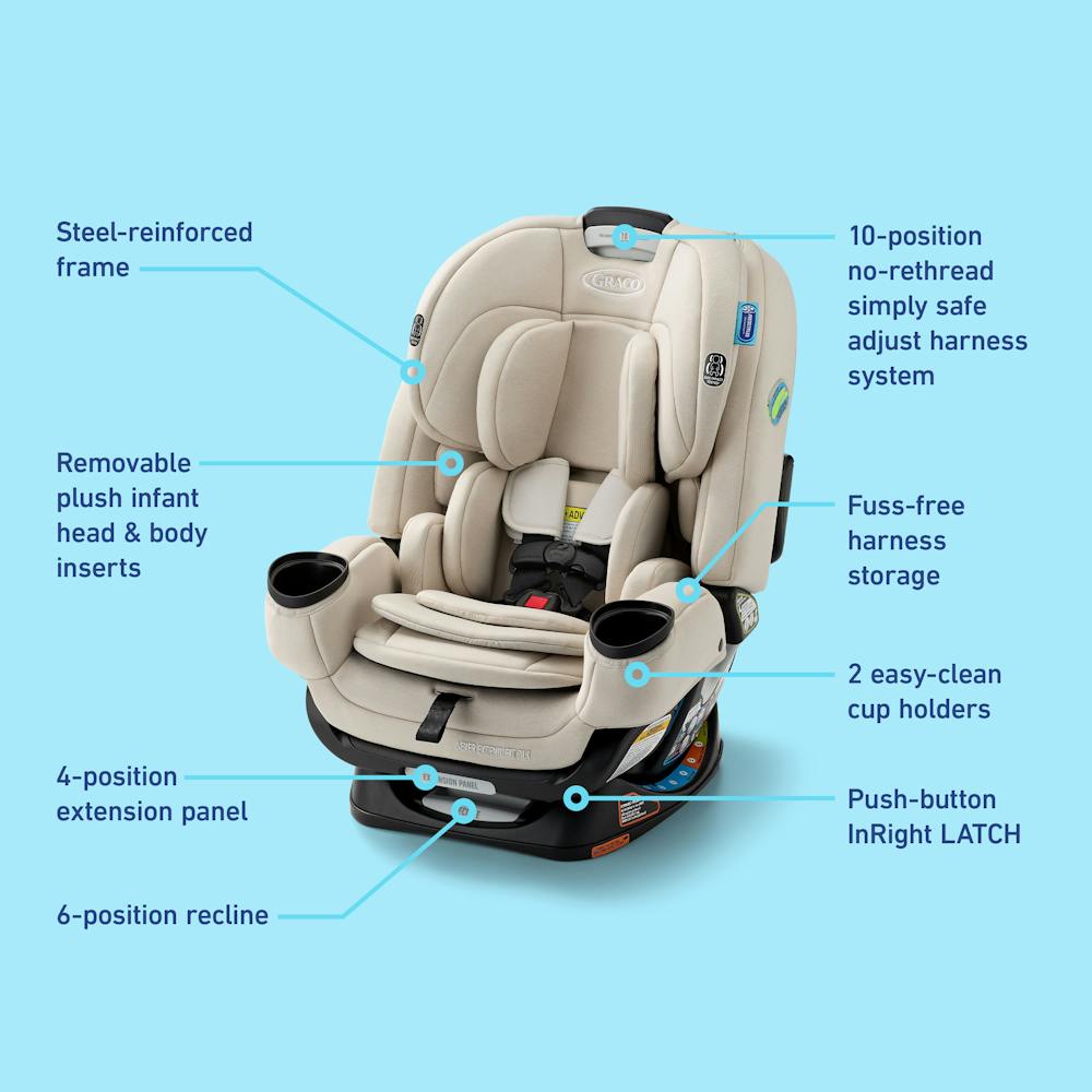 4Ever® Extend2Fit® 4-in-1 Car Seat Graco Baby