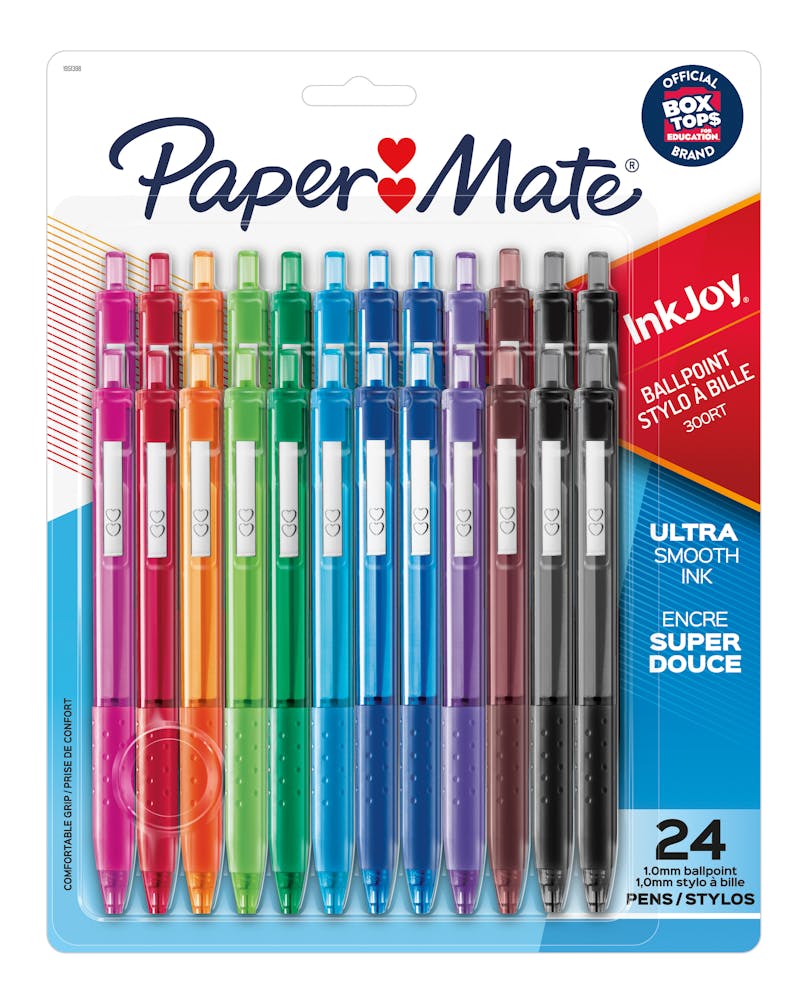 Paper Mate InkJoy 300RT Retractable Ballpoint Pens, Medium Point (1.0mm ...